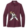 Women's Silk Touch Long Sleeve Polo Thumbnail