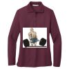 Women's Silk Touch Long Sleeve Polo Thumbnail