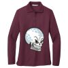 Women's Silk Touch Long Sleeve Polo Thumbnail