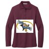 Women's Silk Touch Long Sleeve Polo Thumbnail