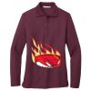 Women's Silk Touch Long Sleeve Polo Thumbnail