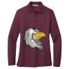 Women's Silk Touch Long Sleeve Polo Thumbnail