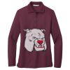 Women's Silk Touch Long Sleeve Polo Thumbnail