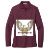 Women's Silk Touch Long Sleeve Polo Thumbnail