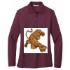 Women's Silk Touch Long Sleeve Polo Thumbnail