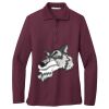 Women's Silk Touch Long Sleeve Polo Thumbnail