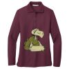 Women's Silk Touch Long Sleeve Polo Thumbnail