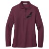 Women's Silk Touch Long Sleeve Polo Thumbnail