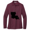 Women's Silk Touch Long Sleeve Polo Thumbnail
